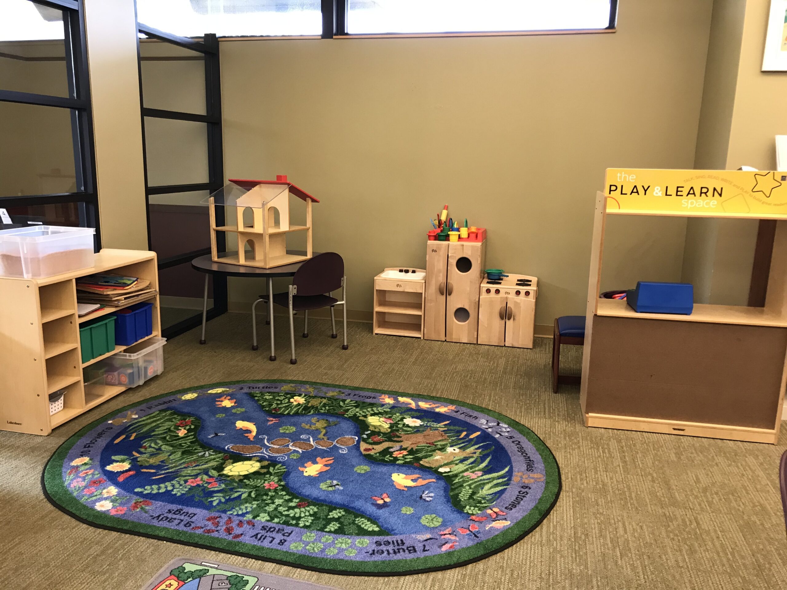 Locke Childrens Area I scaled Image of Locke Branch Library children's area