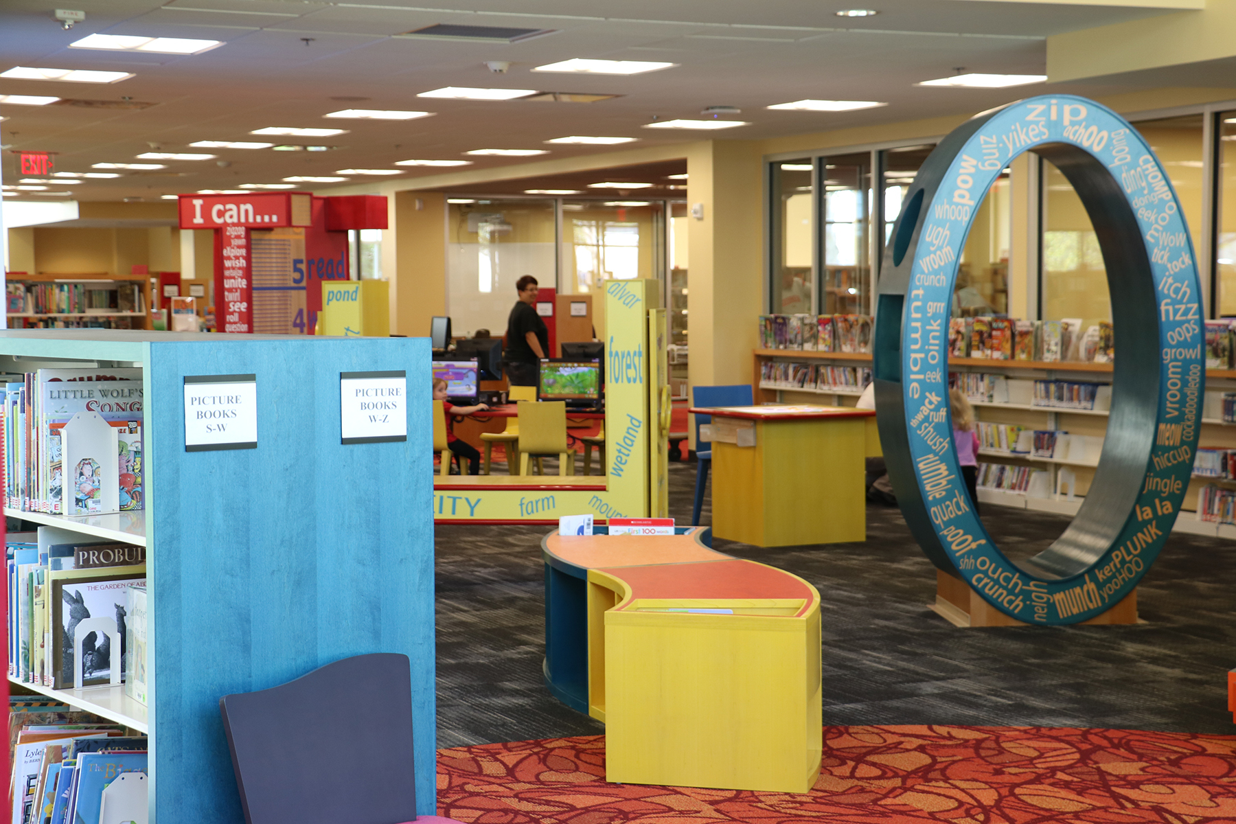 Oregon8584 inside Image of Oregon Branch Library children's area