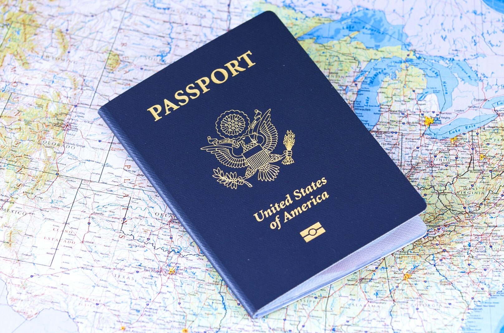 Passport and map II e1640804321226 Passport image for the United States of America