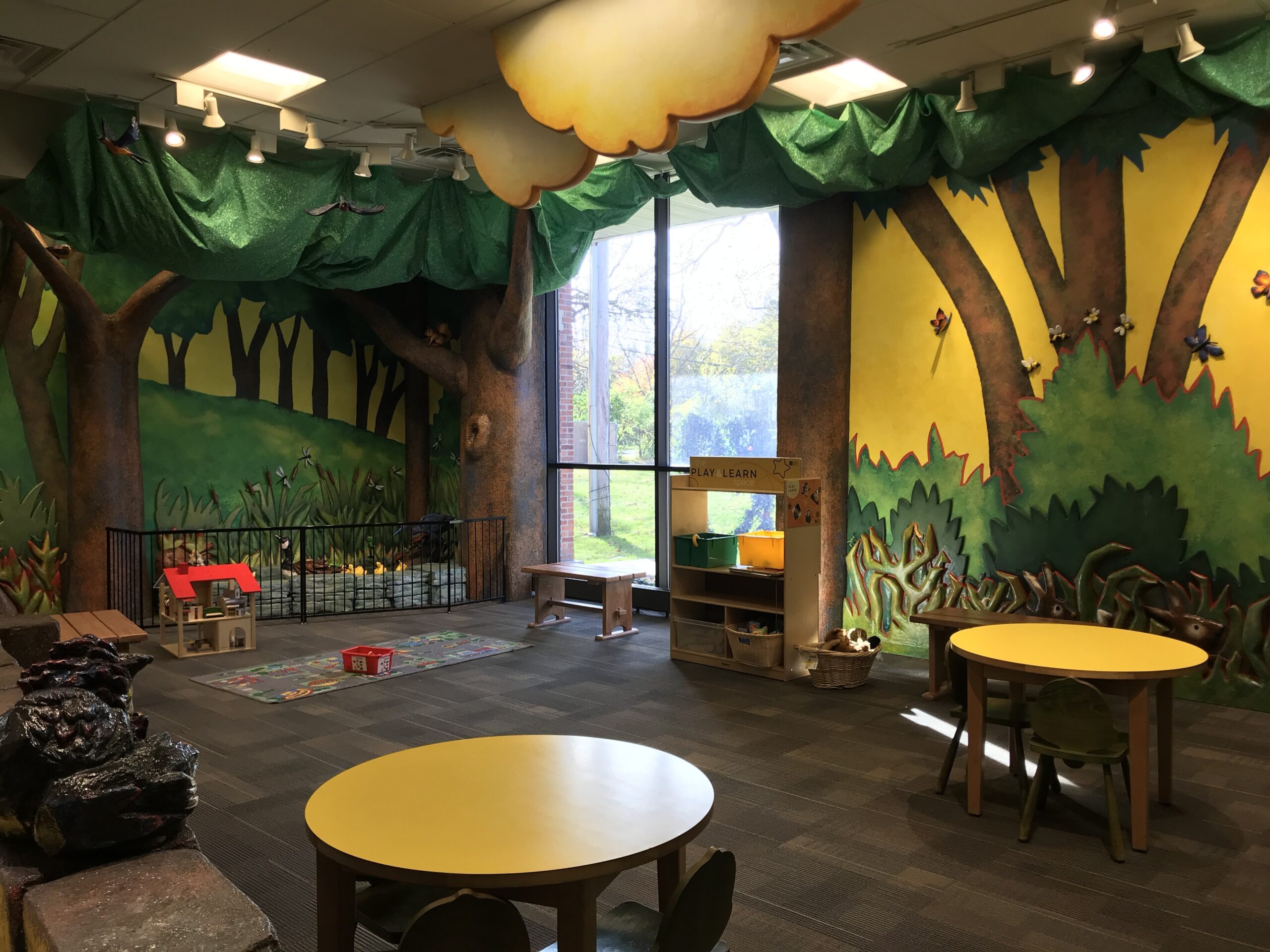 Sanger Childrens Library scaled Inside Sanger Branch Library's children area