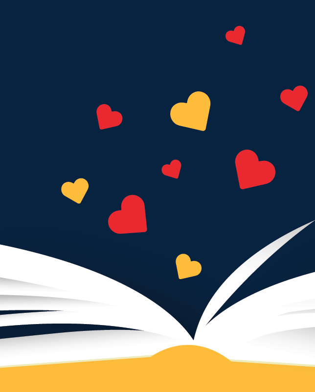 Screen Shot 2021 12 16 at 9 13 41 AM red and yellow hears popping out of a yellow book