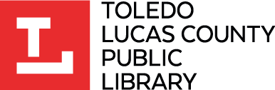 Toledo Lucas County Public Library Logo at the bottom of the page