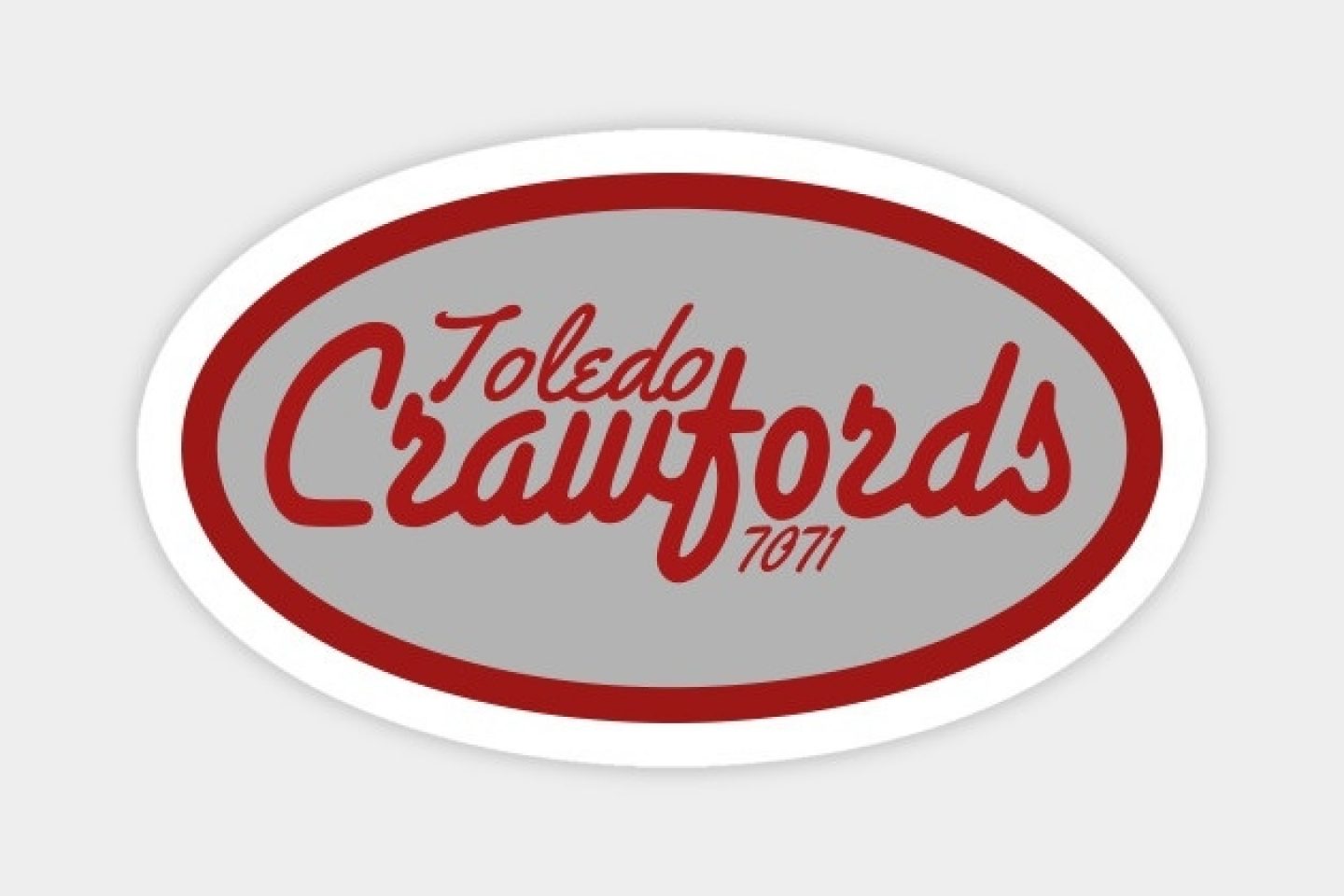 Logo for the Toledo Crawfords 7071.