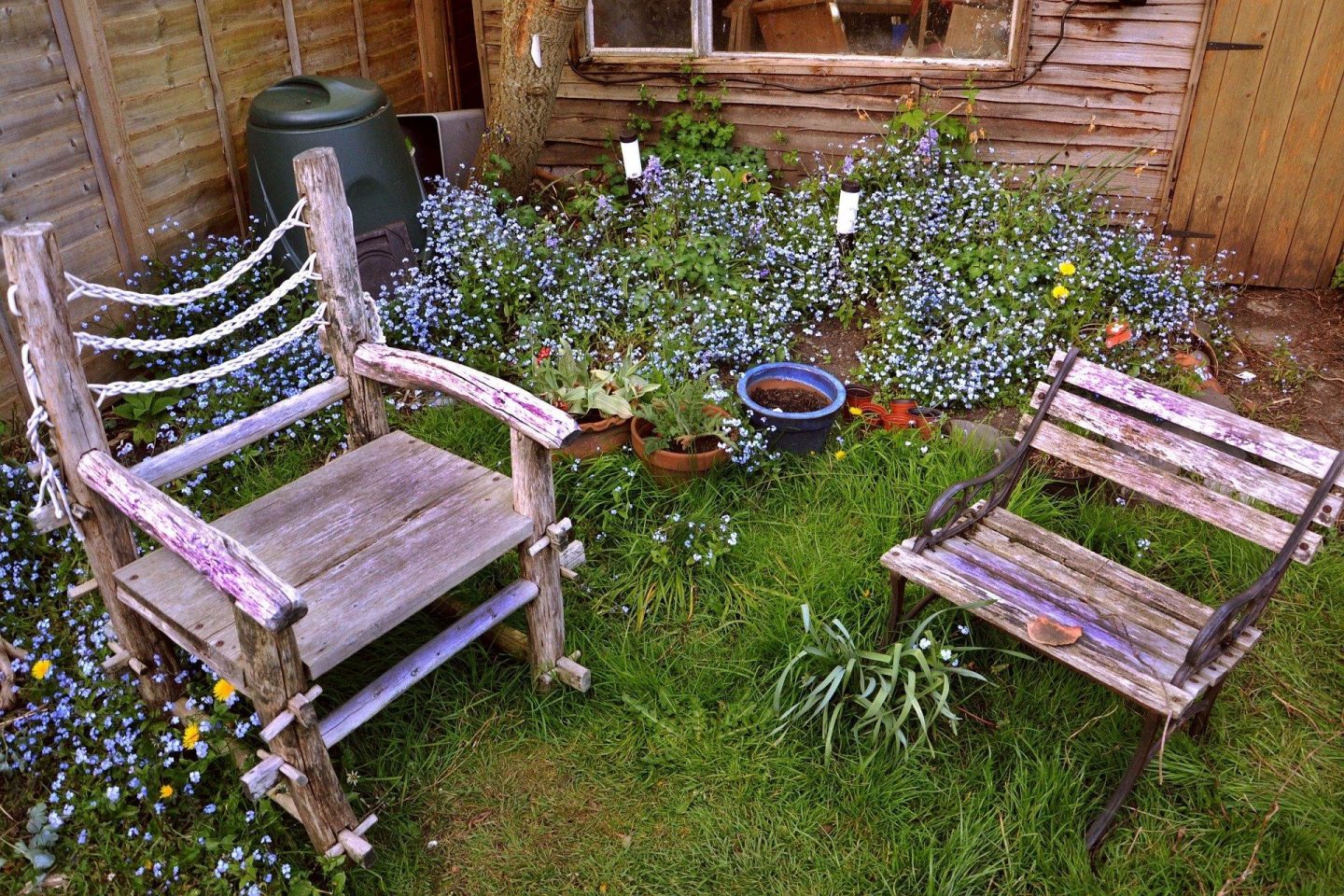 chairs outdoors