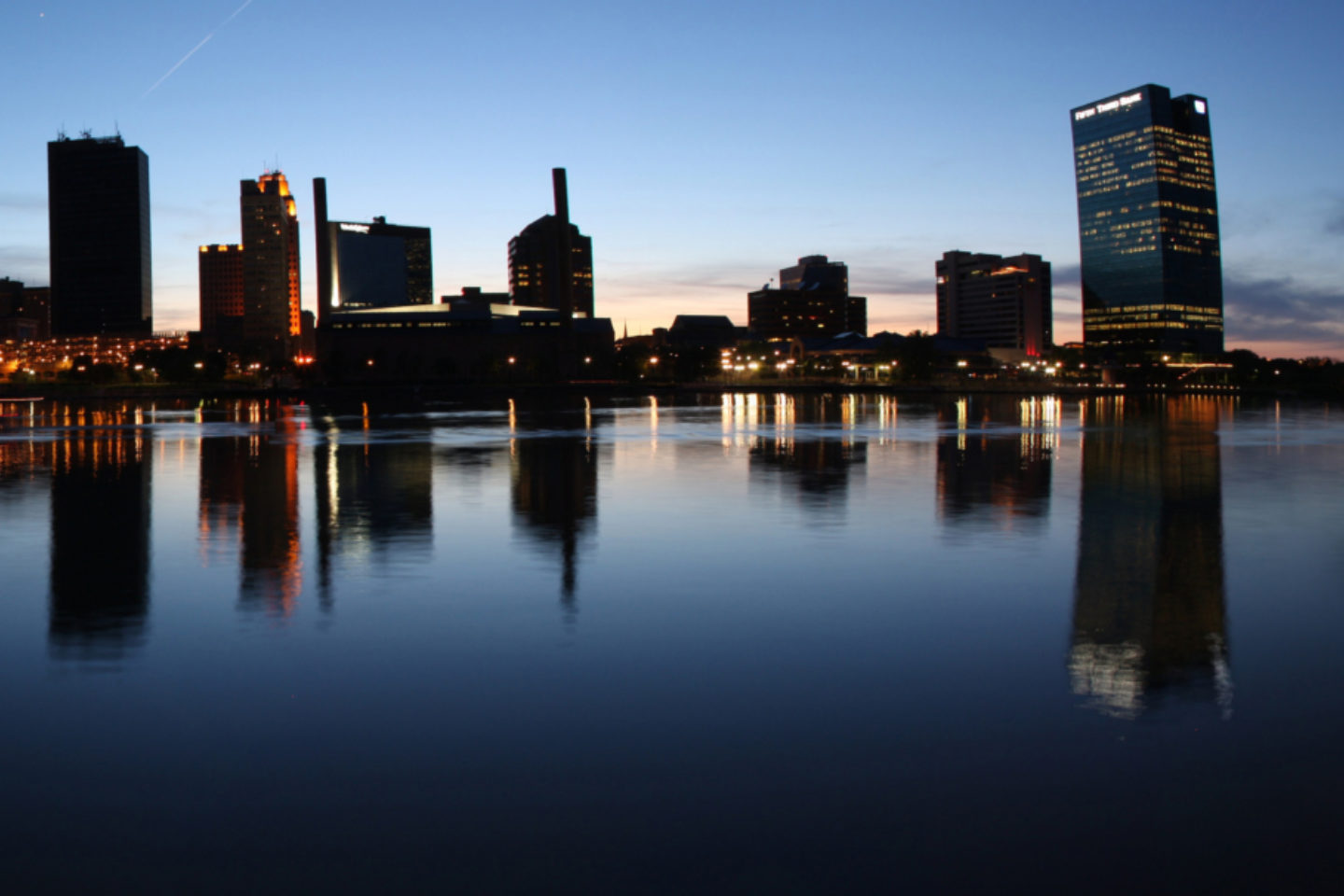 Skyline of Toledo Ohio