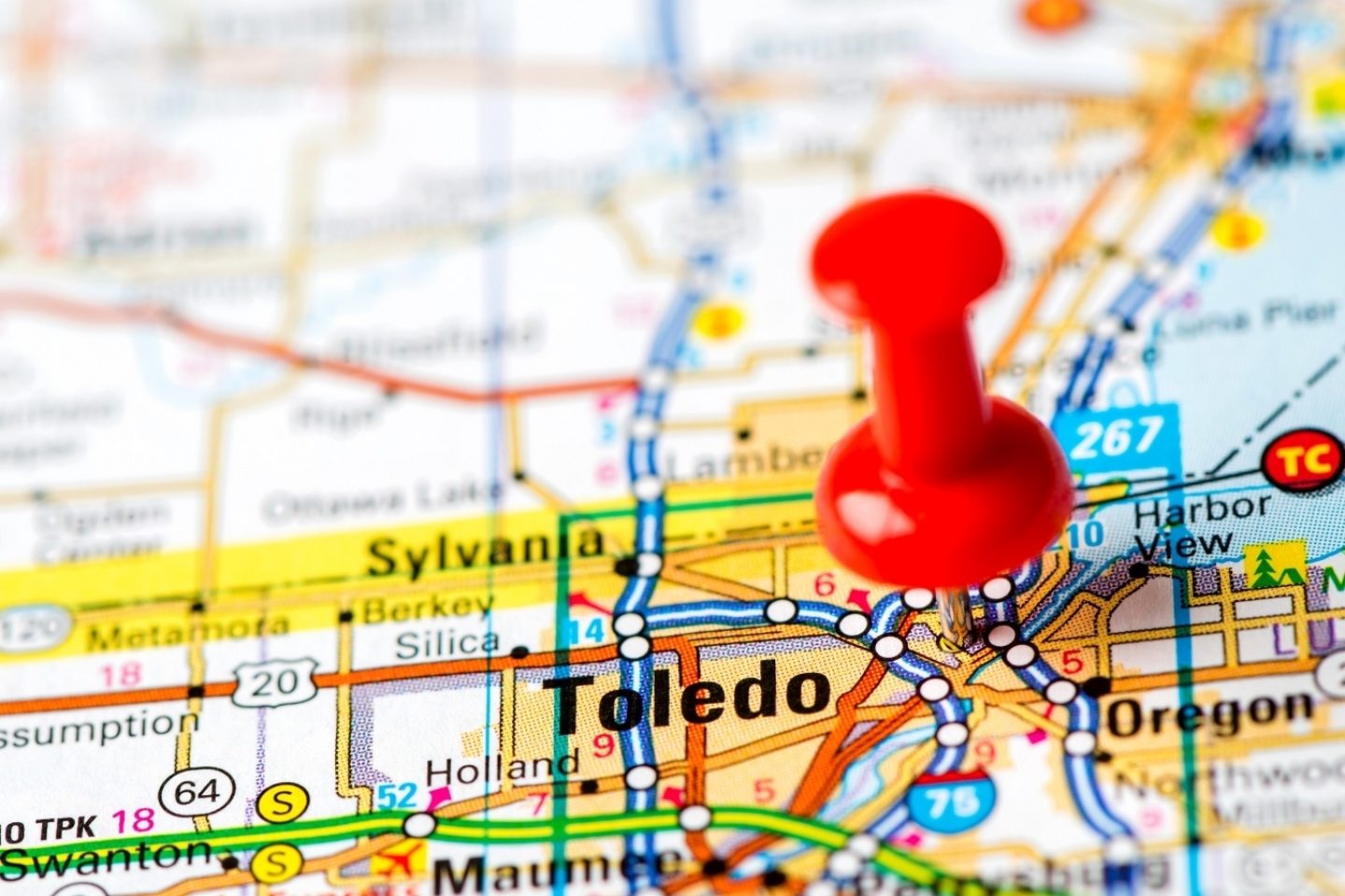 Toledo Map