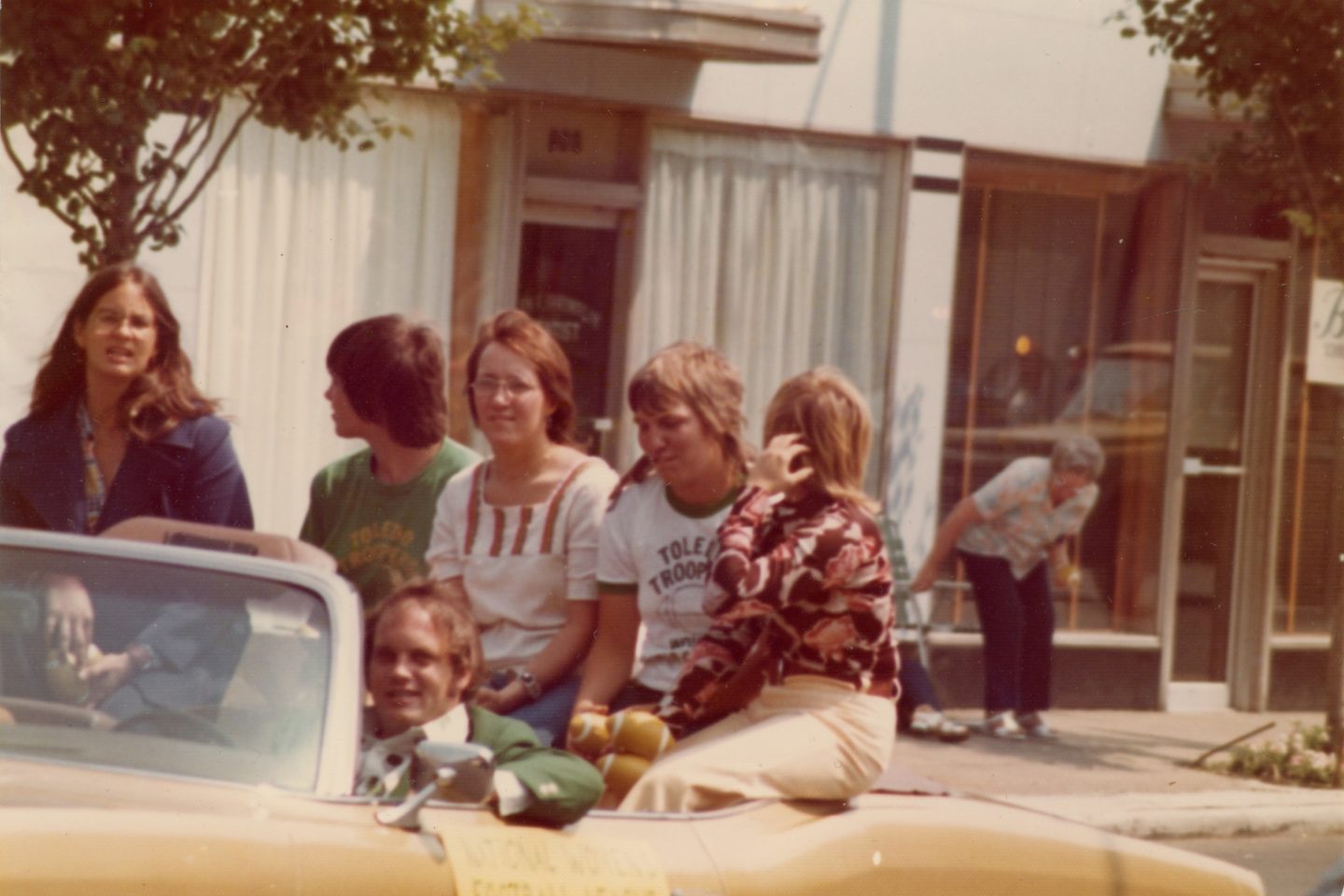 Toledo Troopers in a Parade 1975