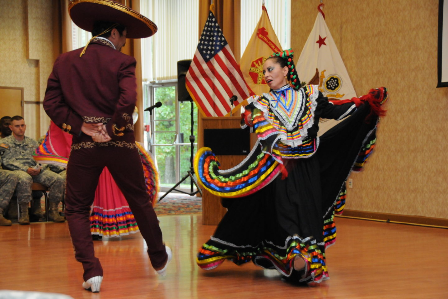 US Army 53334 Hispanic heritage dance