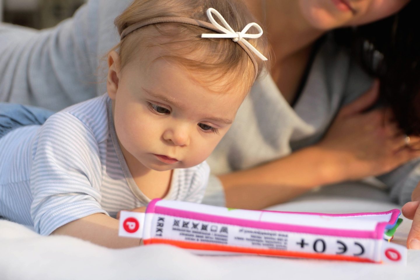 baby parent reading