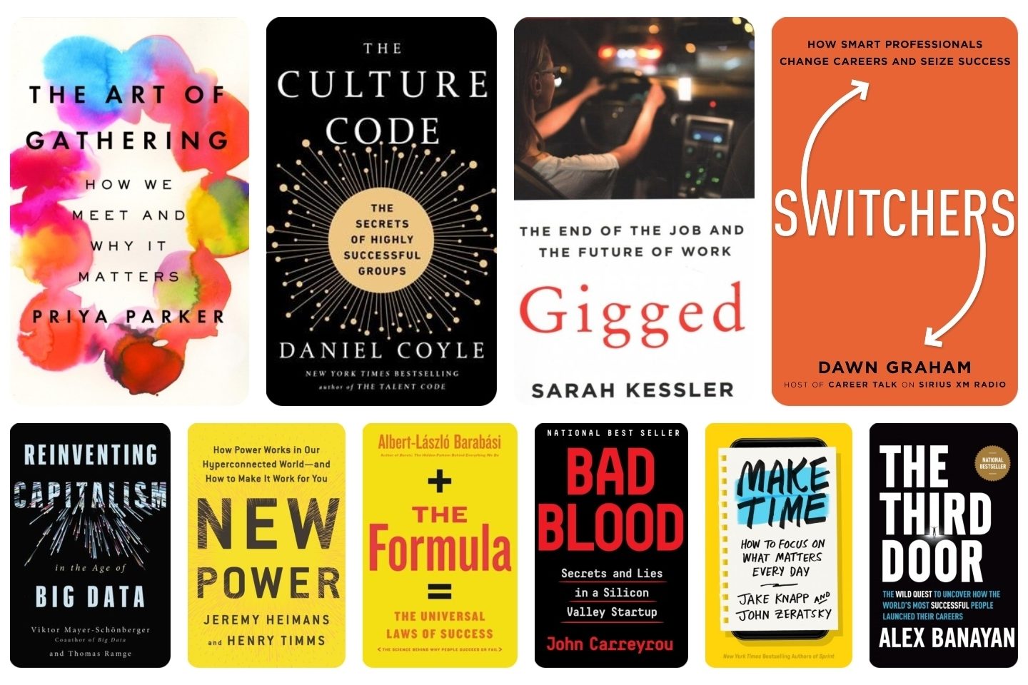 best business books 2018 collage