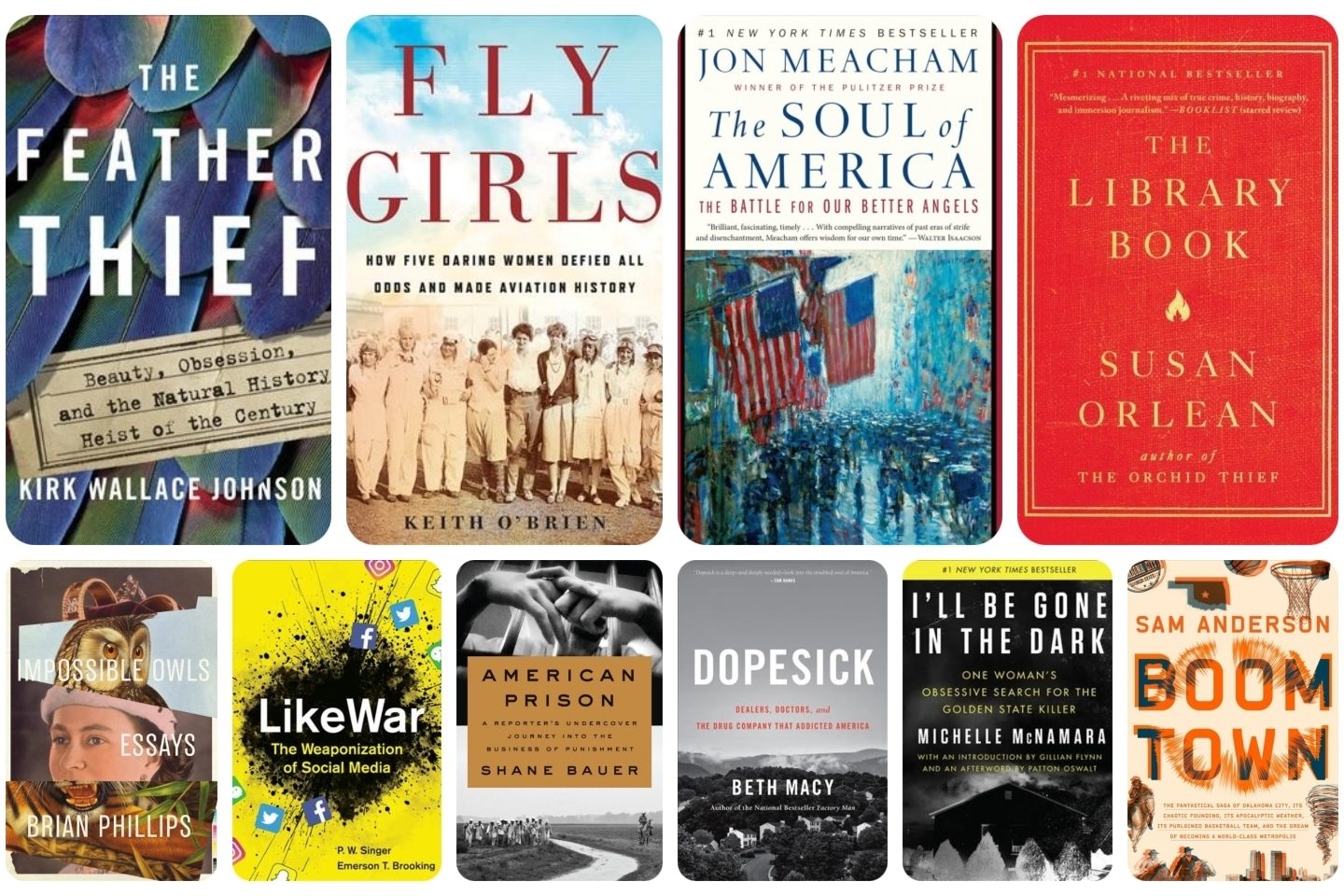 best nonfiction books 2018 collage