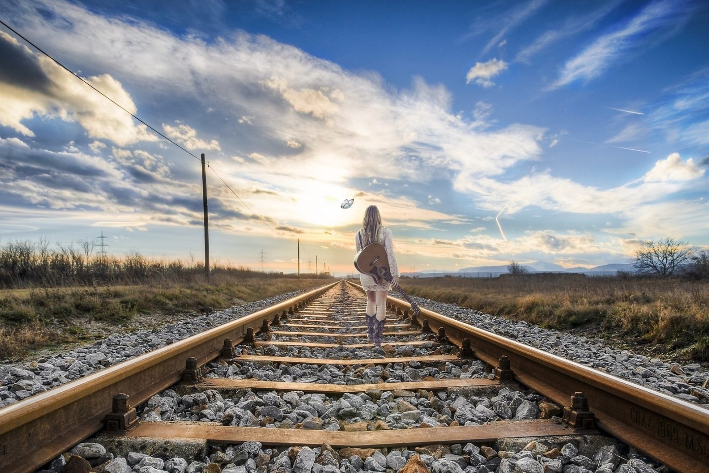 railroad tracks rock music themed teen booklist