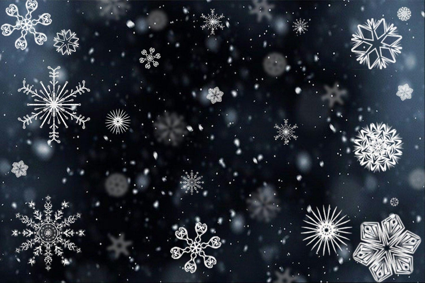 snowflakes winter