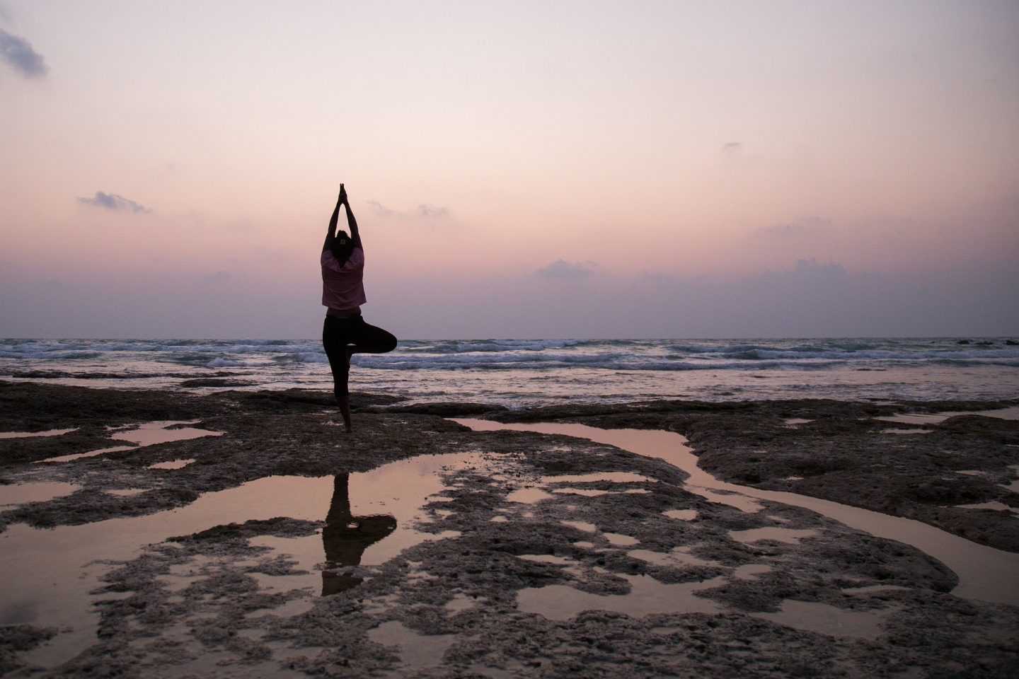 yoga beach