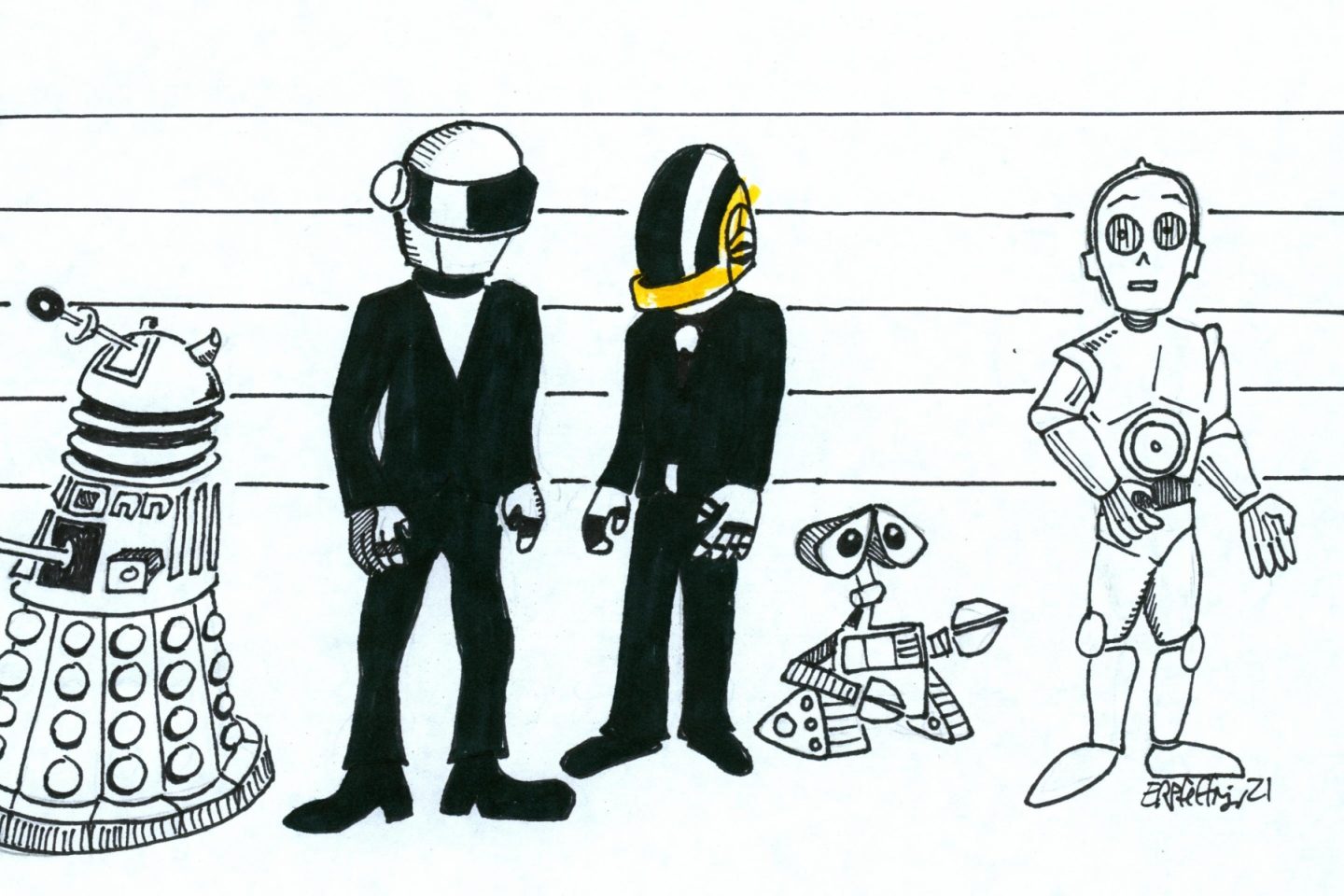 Daft Punk blog post featured image