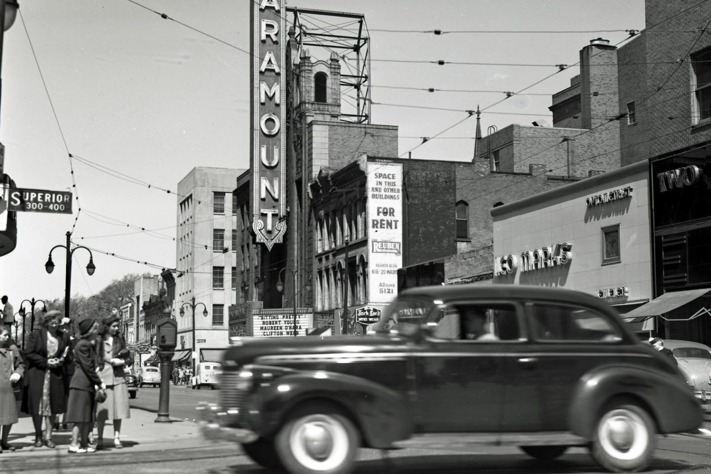 Downtown City 1940s