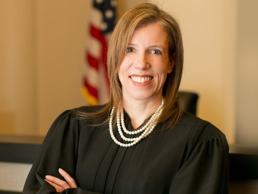 A judicial photo of Judge Christine E. Mayle
