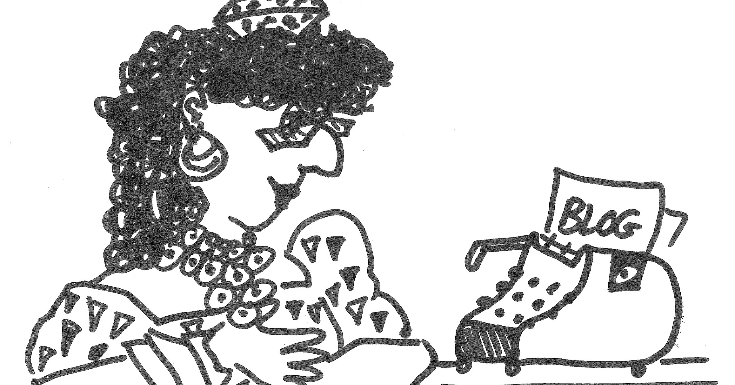 Illustration of Nicole Hollander