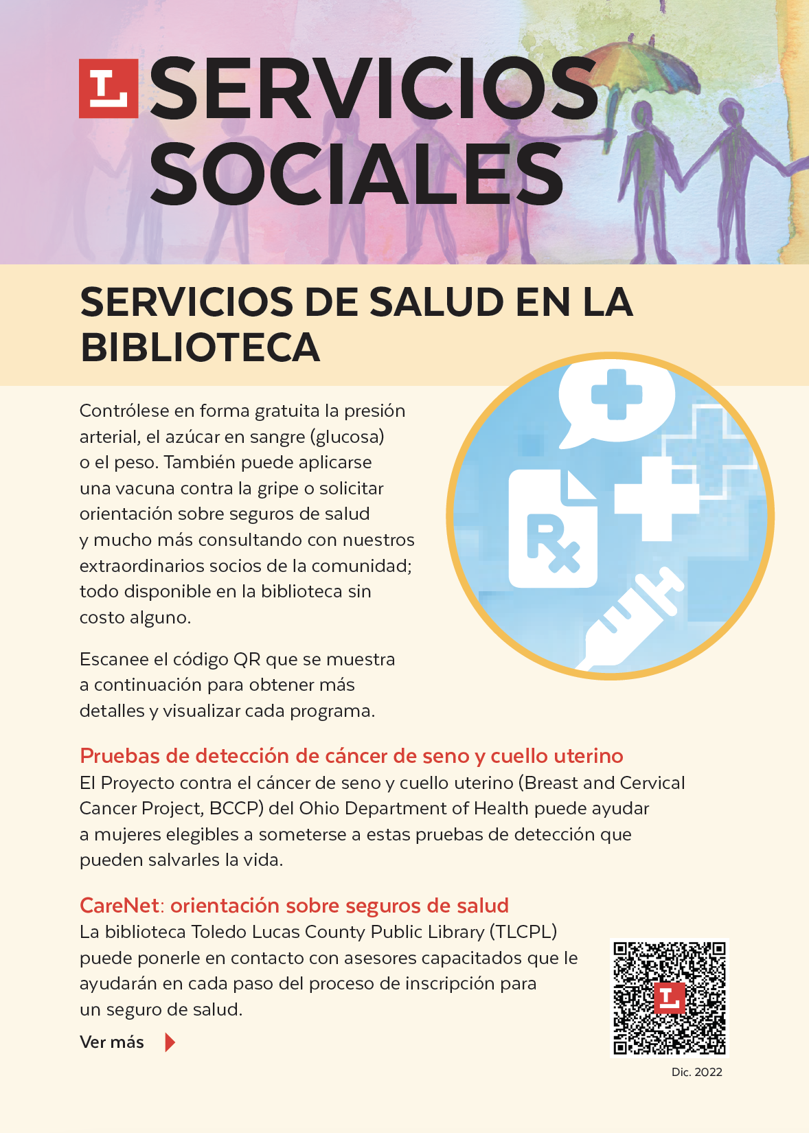 Health services at the Library