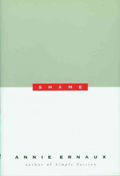 Shame book cover image