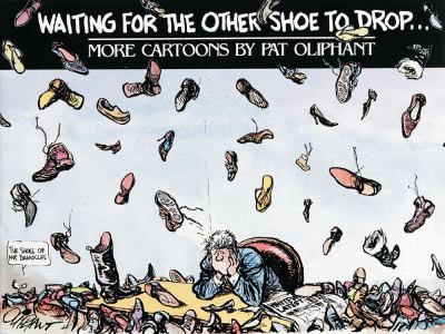 Waiting for the other shoe to drop book cover image