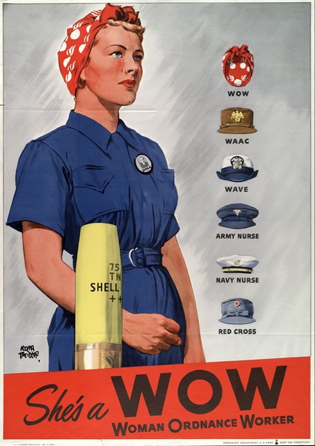 Wow Flickr WWII Propaganda: She's a WOW