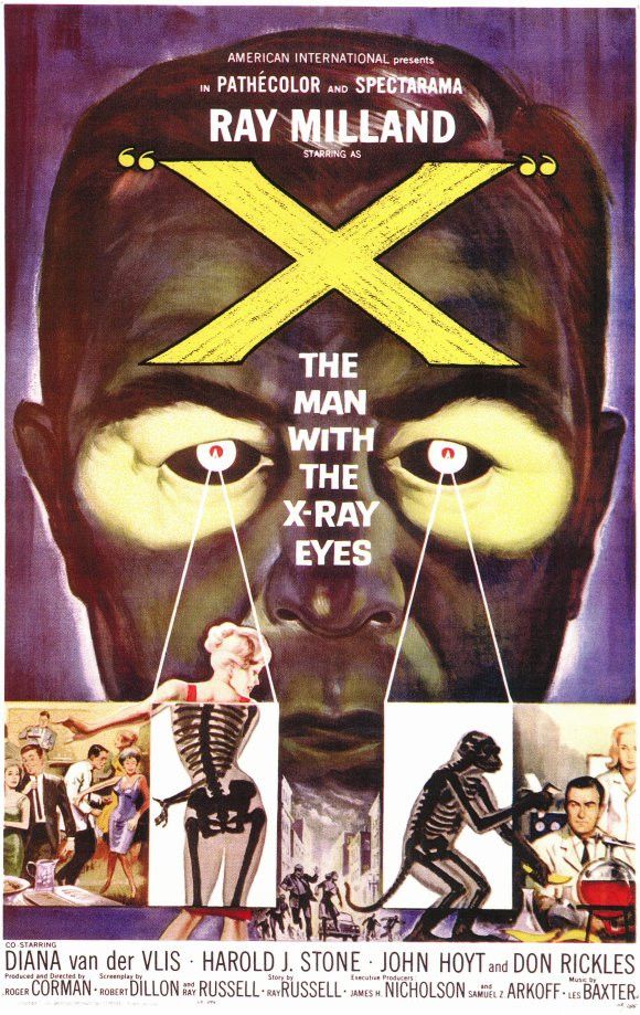 X the Man With X-Ray Eyes DVD cover