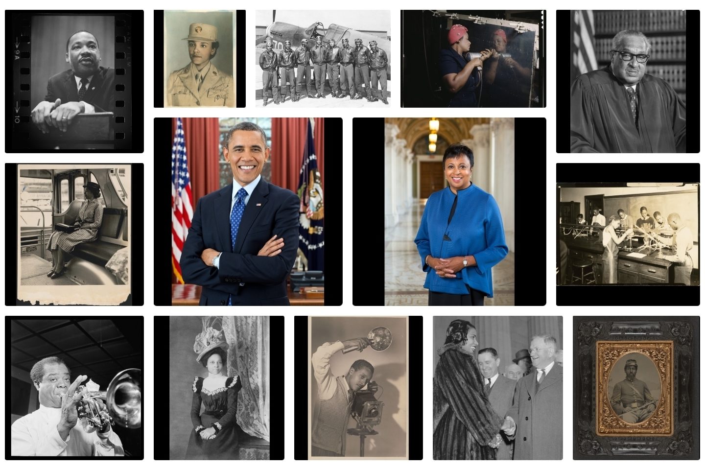 african american history month image collage 3