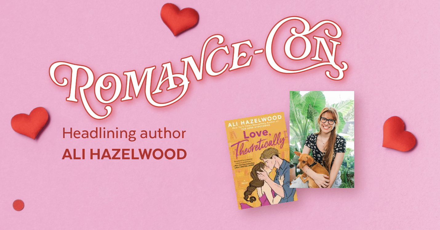 Romance-Con headlining author Ali Hazelwood.