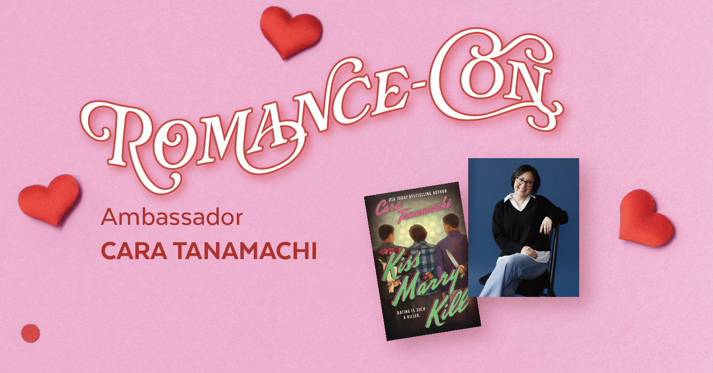Romance-Con ambassador Cara Tanamachi.