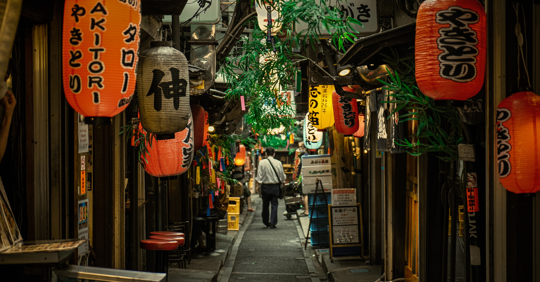 Memory Lane in Tokyo, Japan.