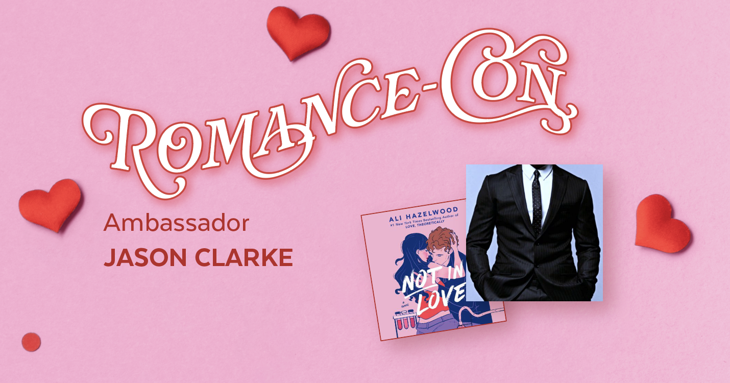 Romance-Con ambassador Jason Clarke.