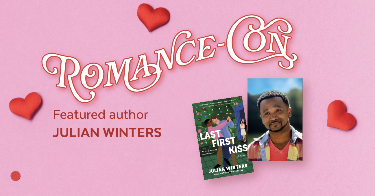 Romance-Con featured author Julian Winters.