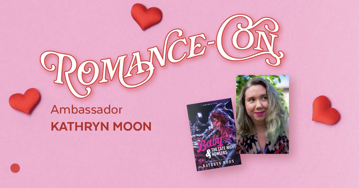 Romance-Con Ambassador Kathryn Moon.