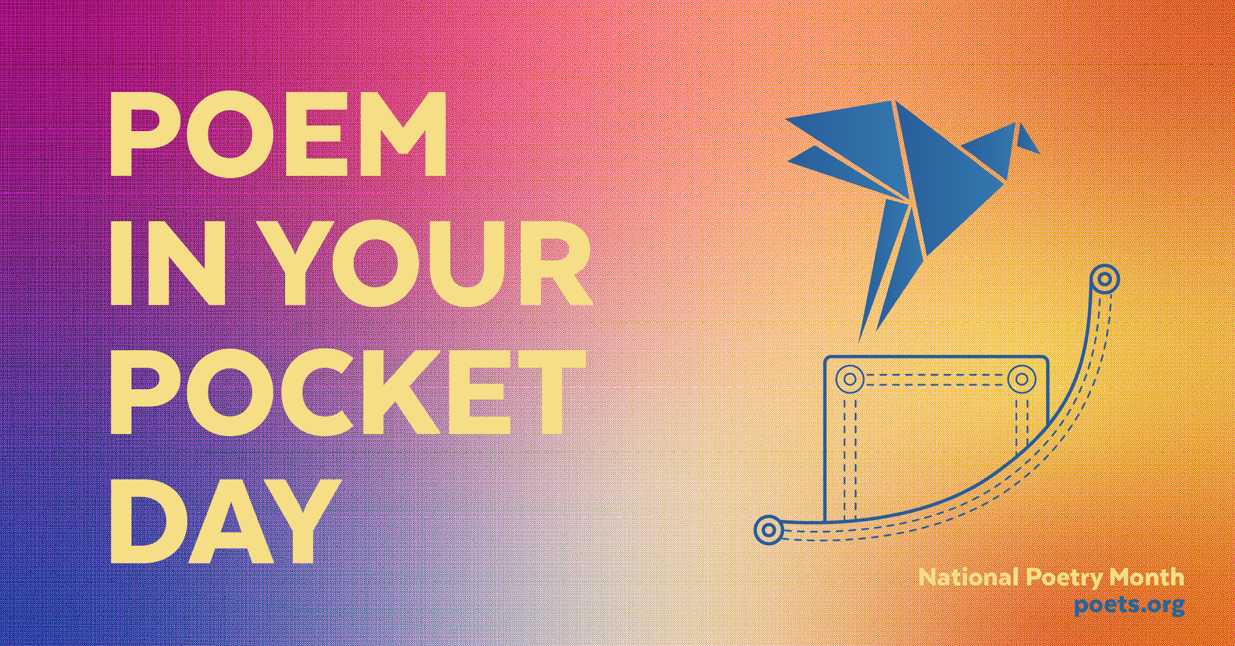 Poem in Your Pocket Day