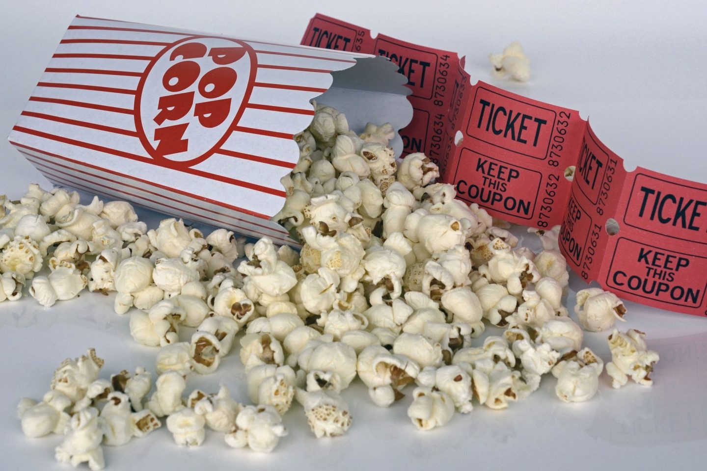 popcorn movie tickets