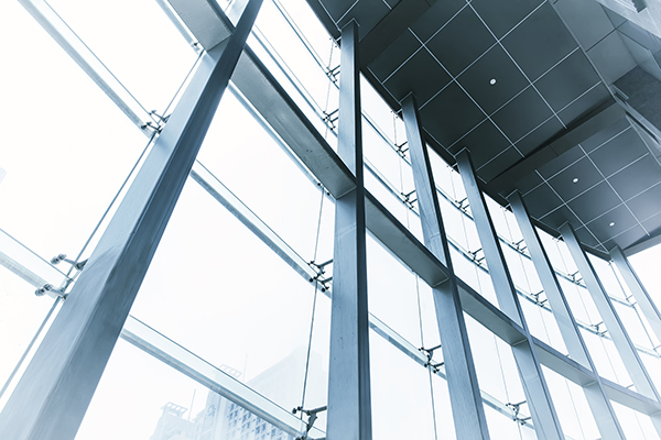 Gigantic skyscrapers from below