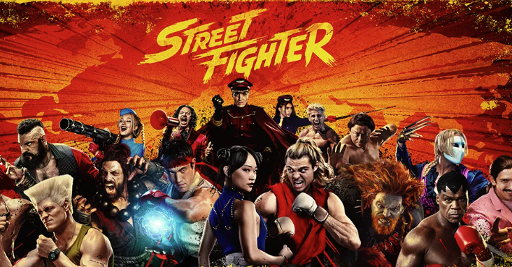 Street Fighter poster.